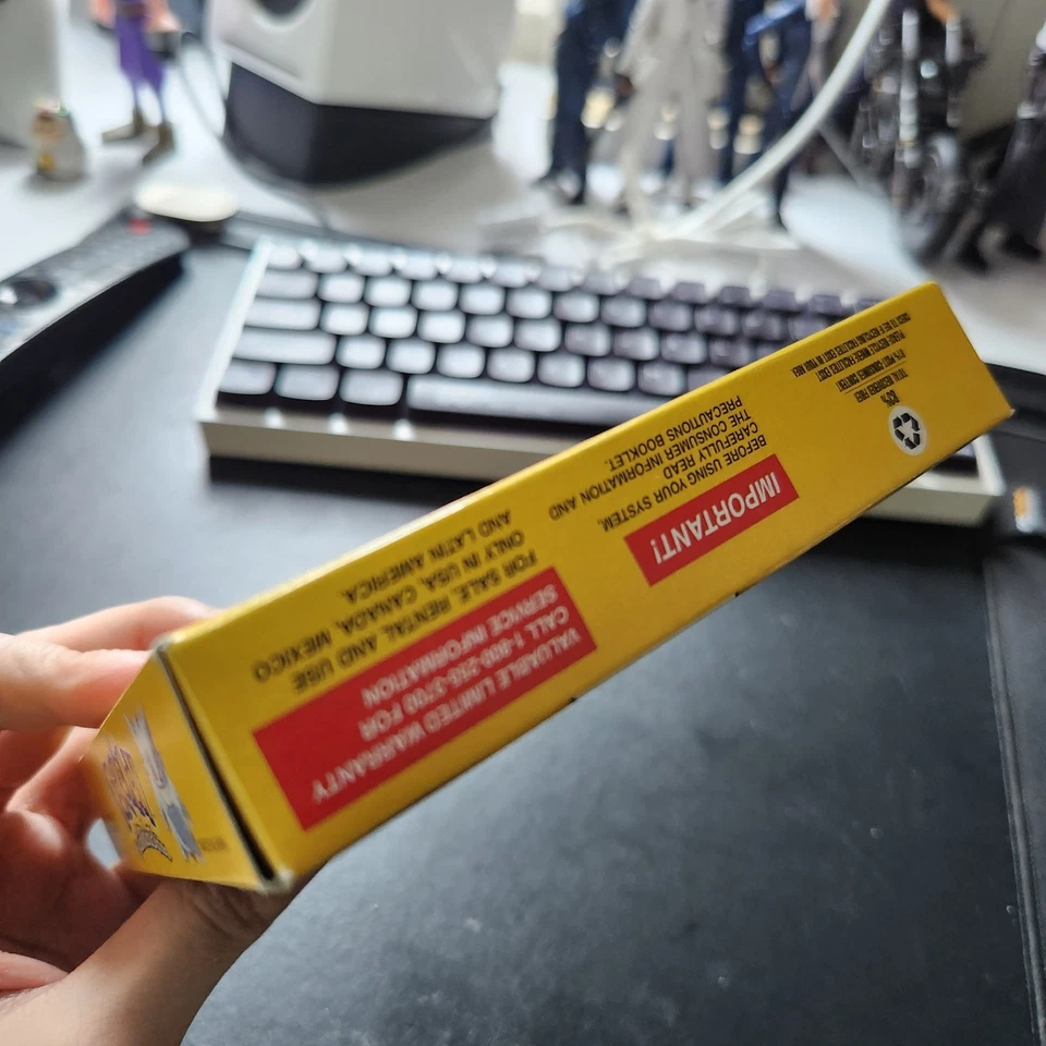 1st PRINT Gameboy Pokémon Yellow Version CIB Complete In Box US Version - Image 4 of 4