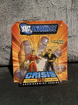 DC Universe Infinite Heroes Crisis Shazam Vs Black Adam Arch-Enemies Figures New