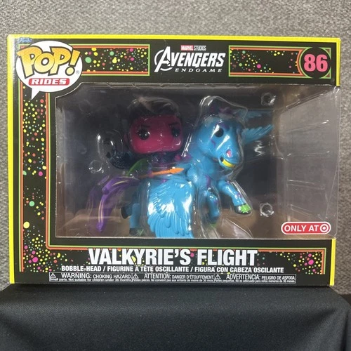 Funko Pop! Rides Marvel Avengers Endgame 86 Valkerie's Flight Black Light Target