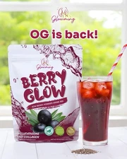 Premium Berry Glow Acai Berry Juice , 10 Sachet By Cris Cosmetics