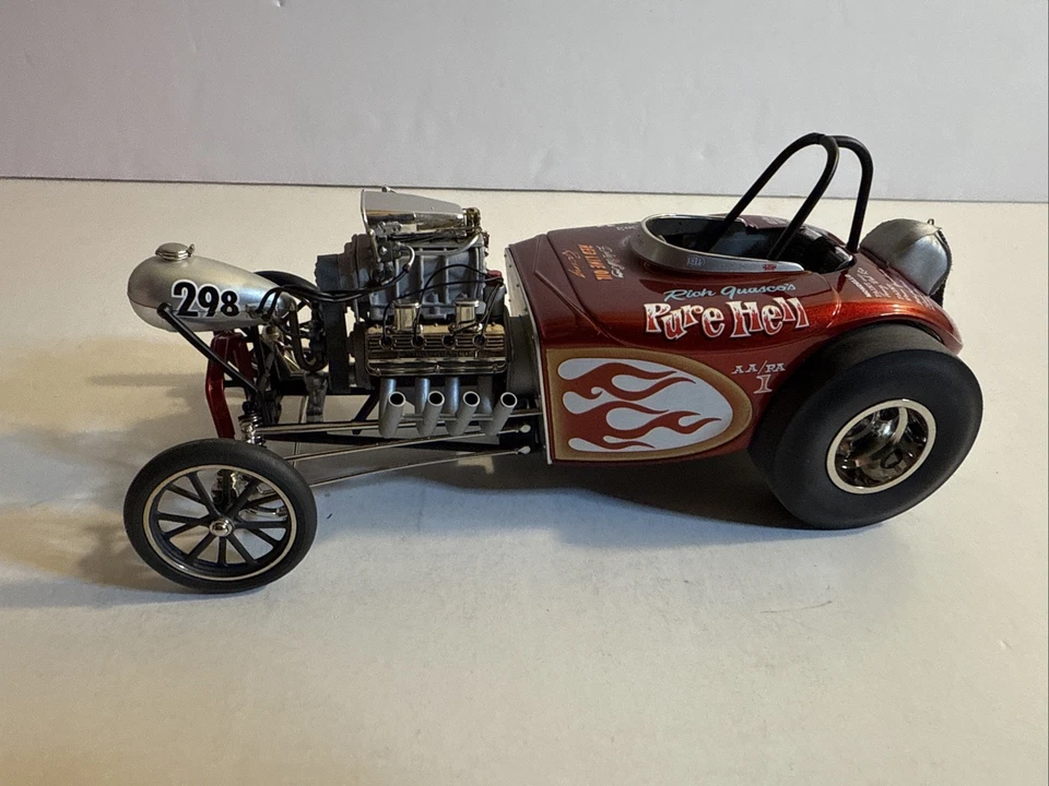 Miniaturas de precisión Rich Guasco PURE HELL 1:18 NHRA combustible alterado Race Dragster Foto 2 de 4