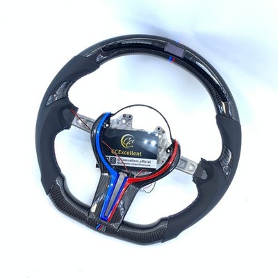 Carbon Fiber Steering Wheel For BMW M3 M4 M6 F10 F80 435i 128i F32 F20 X2 F39 F82 F22 F21