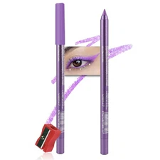 evpct Purple Eyeliner Pencils for Eyes, Voilet Lavender Purple Colored Eye Li...