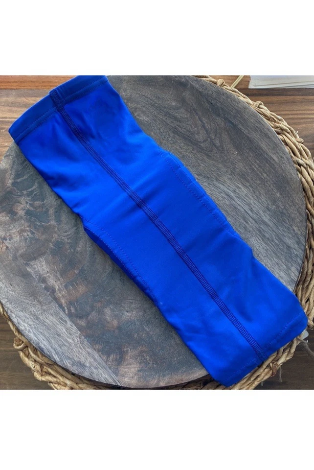 Manga de brazo protectora McDavid HEX para adultos azul real talla pequeña Foto 3 de 4