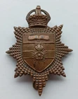 Genuine WW1/2 University of London OTC Officer Training Corps Brass Cap Badge