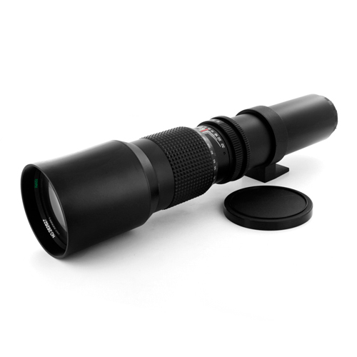 Telephoto 500mm f/8 Preset HD Manual Lens for Sony Alpha NEX 5N 7 C3 5 3 NEX-6 - Picture 1 of 1