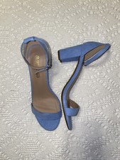 Women's Low Block Heel Ankle Strap Open Toe Party Dress Pump Sandals Shoes Size