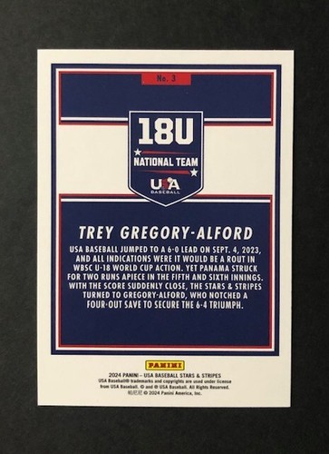 2024 Panini Stars and Stripes - (Opening Day Parallel) ** PICK YOUR CARD(S) ** - Picture 7 of 255