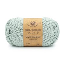 1 Skein Lion Brand Yarn 843-151S Re-Spun Thick  Quick Yarn, Fog