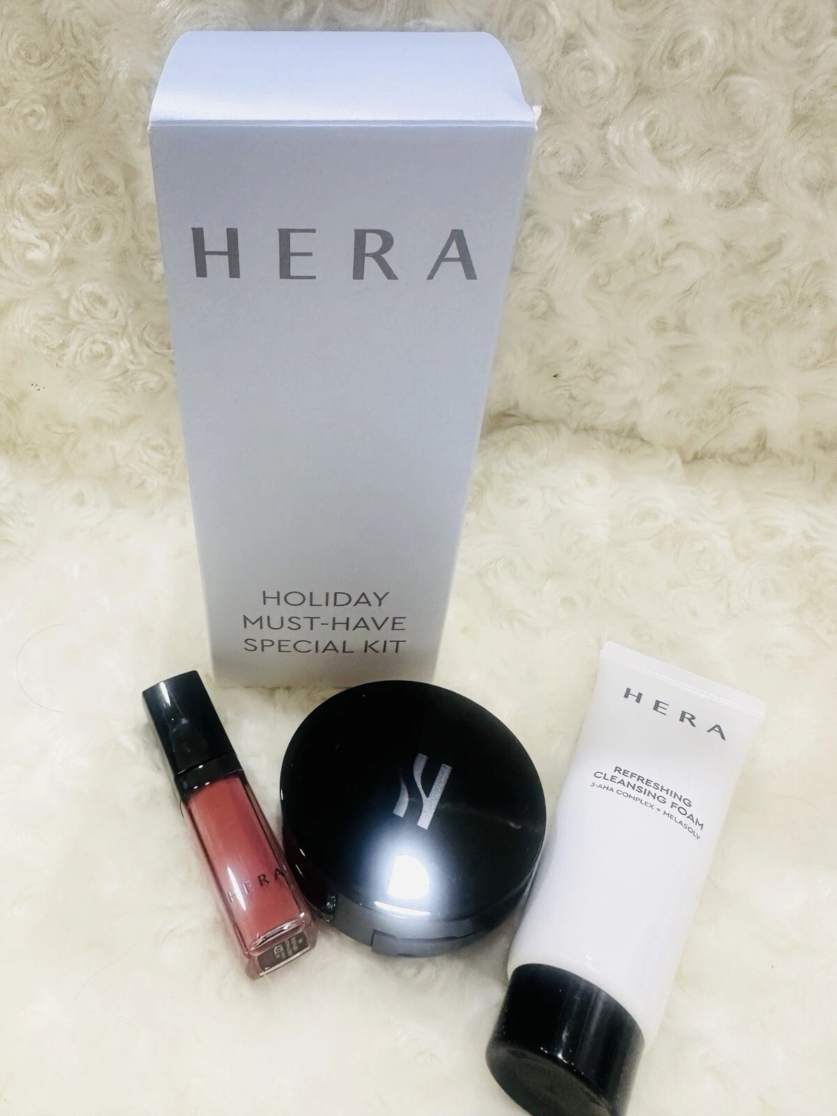 [NEW] HERA DREAMY HAZE LOOK KIT 3 ITEMS (2024 HOLIDAY EDITION) CUSHION 21N1
