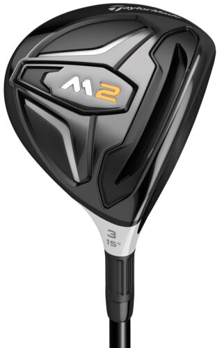 Left Handed TaylorMade Golf Club M2 15* 3 Wood Stiff Graphite Value