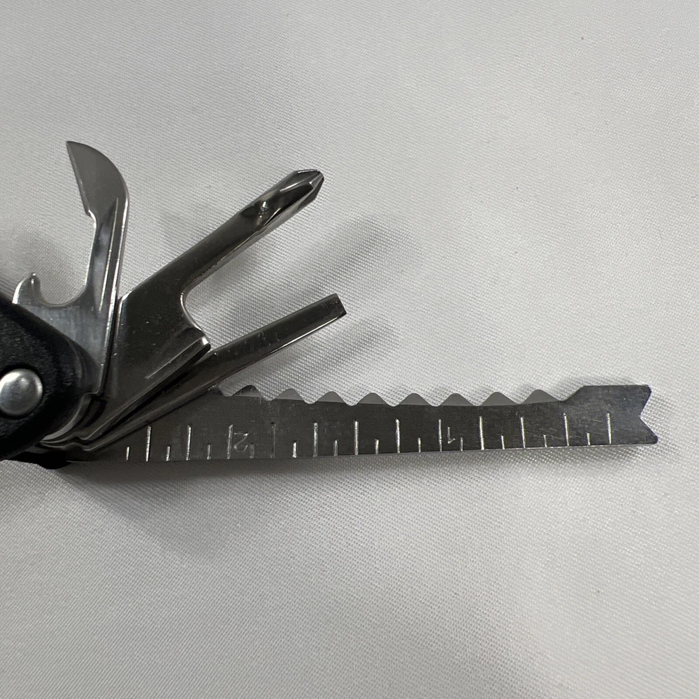 Stainless Steel Multi-Tool Knife with Folding Pliers for Outdoor Adventures