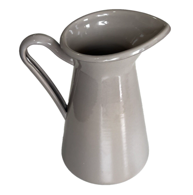 IKEA SOCKERÄRT vase/jug, dark gray-beige, 8¾