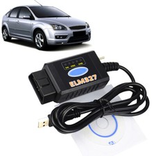 For Ford FORScan OBD2 Code Reader ELM327 Scanner Adapter USB Diagnostic Tool 