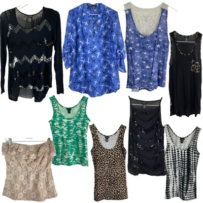 Lot De T-shirts Rue21 Taille M - Occasion Très Bon état, Coupe Regular