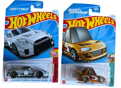 2024 Hot Wheels Liberty Walk Nissan 35GT-RR Ver.2 & Tooned 94