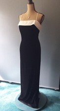 SALE! $22! NWT Alex Evenings Long Black Velvet Dress Size 14