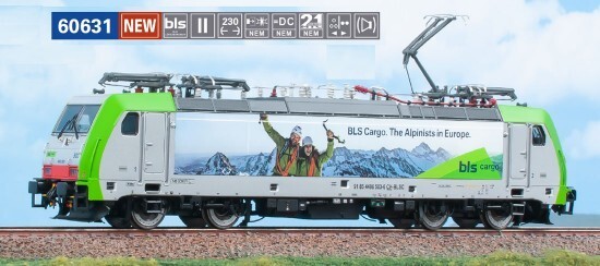 Acme 60631 Bls Elektrolokomotive Traxx DC3 486 503 In Lackierung Bls Cargo-image