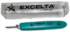 EXCELTA 177-ET, #3 Scalpel Handle, Stainless Steel, 5.5", NEW