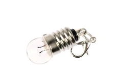 Light Bulb Glass Lamp Charm Zipper Pull Miniblings Glass