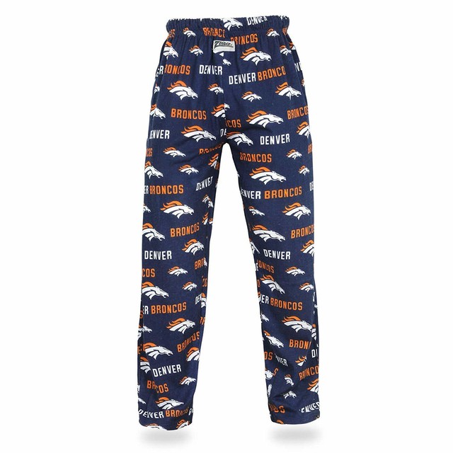 Zubaz NFL Football Men's Denver Broncos Print Logo Comfy Pants, Color Options eBay