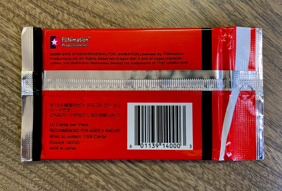 Dragon Ball Z 2000 Artbox Series 1 Hero Collection 10 Card Pack Brand New - Image 2 of 2