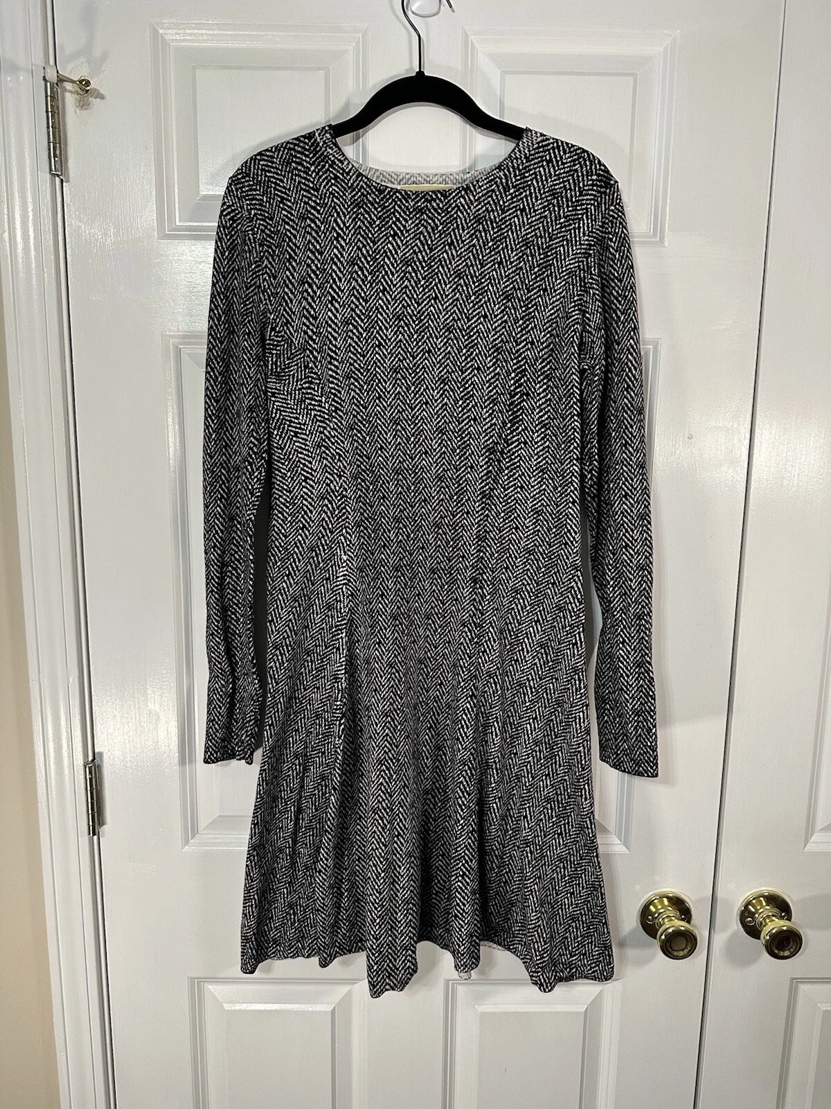 Abito manica lunga Michael Michael Kors taglia M aderente e svasato