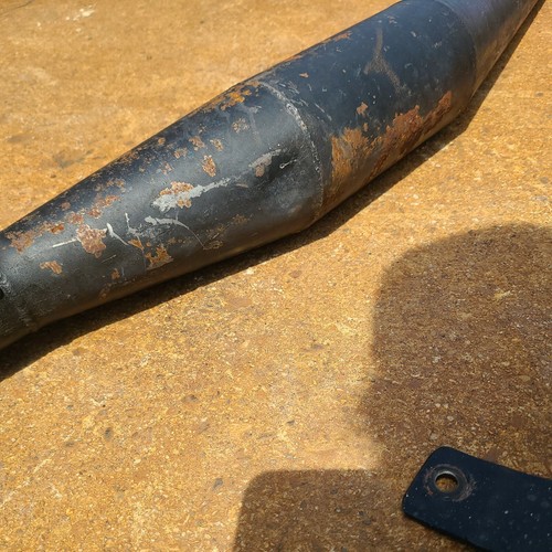 1974 74 Kawasaki H2 KH 750 Mach Denco Exhaust Expansion Pipe Chambers