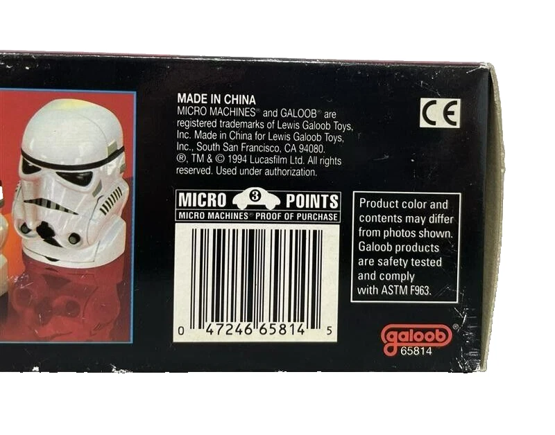 Micro Machines Star Wars Stormtrooper Estrella de la Muerte Transformador Juego de Acción Foto 4 de 4