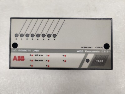 ABB ICSO08R1 220VDC 5W - ABB Procontic CS31 I/O Remote Unit