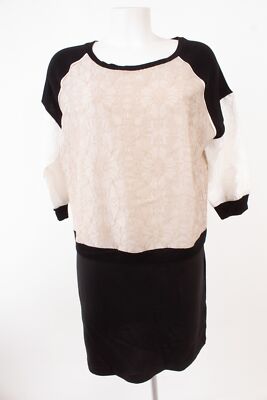 ATOS LOMBARDINI Damen Kleid Gr. IT 44 DE 38 Neu mit Seide 