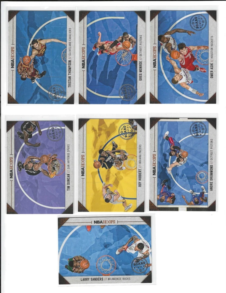 2013-14 Panini NBA Hoops Basketball Board Members Inserts - COMPLETE YOUR SET - Image 3 of 3
