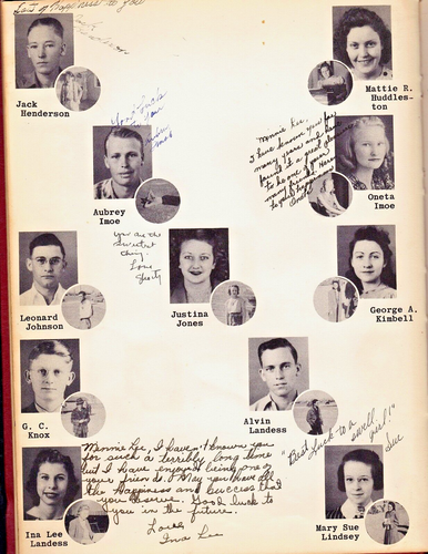 1941 Portales High School Yearbook, El Portal, Portales, New Mexico - Picture 16 of 24