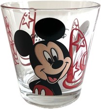 Disney Mickey Mouse portrait Juice Glass, Disneyland Paris Original