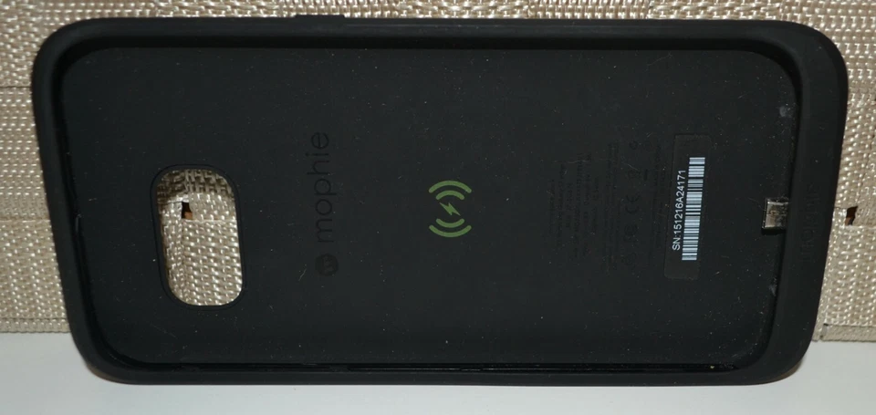 mophie, Juice Pack, Samsung Galaxy S7 Edge, Negro Foto 3 de 4