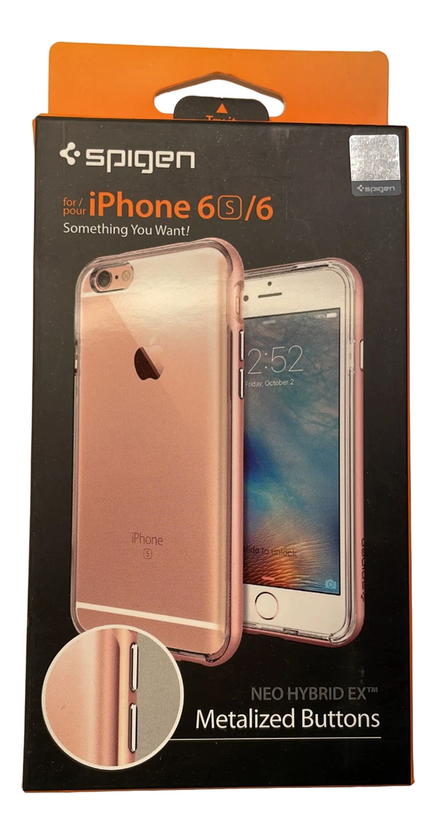 Spigen Custodia in alluminio per iPhone 6/6S (4.7) Champagne