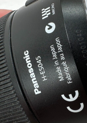 Panasonic LEICA DG MACRO-ELMARIT 45mm Lens F/2.8 ASPH | eBay