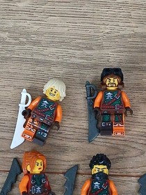 LEGO Ninjago SkyBound Minifigure Lot of 19 Figures W Accessories Head Swapping