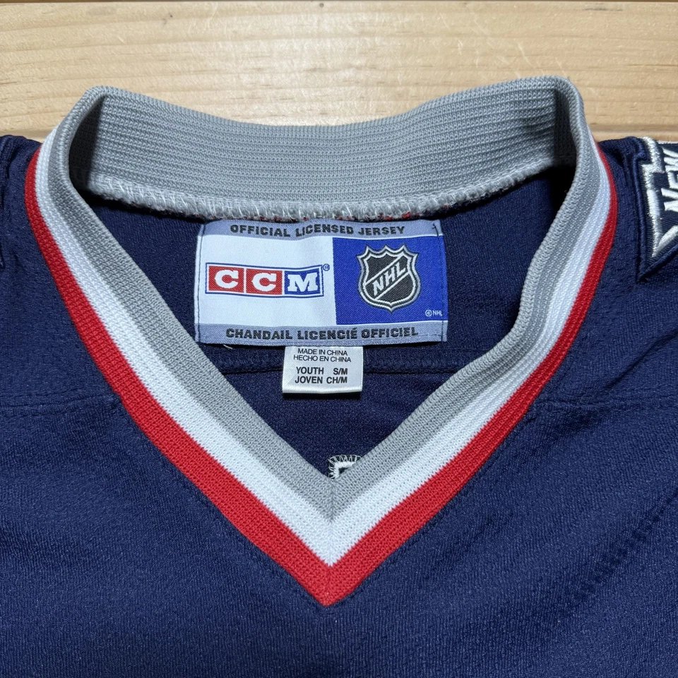 New York Rangers Petr Prucha Lady Liberty CCM Hockey Jersey Size Youth Small - Image 4 of 4