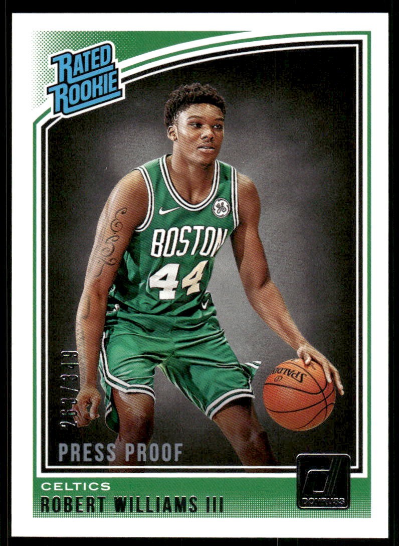 Robert Williams Rookie Celtics 2018-19 Donruss Press Proof Silver #/349 59574
