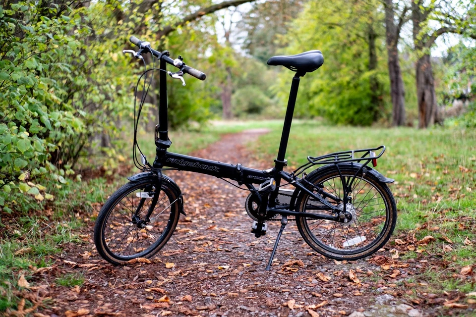 Ridgeback Fodling Bike Shimano Nexus 7 Speed Internal Hub Fold Up Bicycle Black - Image 2 of 4