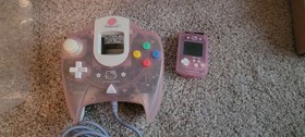 Sega Dreamcast Hello Kitty Pink console set from japan used 