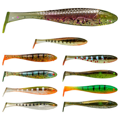 Illex Magic Slim Shad 2 Gummifisch 5cm 1,1g Gummiköder Barsch Döbel Forelle