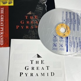 The Great Pyramid LaserActive Mega LD (1993) Laserdisc Game With Manual Unused