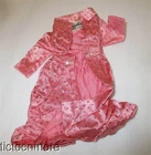 VINTAGE BARBIE DOLL CLOTHES FASHION PAK PINK GLITTER SPARKLING SATIN LONG COAT