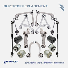 Autoacer - 18p Front Rear Control Arms Bushings Links Tie Rods For Jaguar Xj Autoacer - 18p Front Rear Control Arms Bushings Links Tie Rods For Jaguar Xj