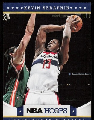 2012-13 NBA Hoops Kevin Seraphin #176 Washington Wizards