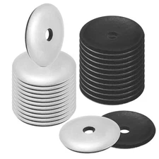 60-Pack Bonded Sealing Rubber Washers, #8 x 1-3/16" OD Neoprene Washer Gasket