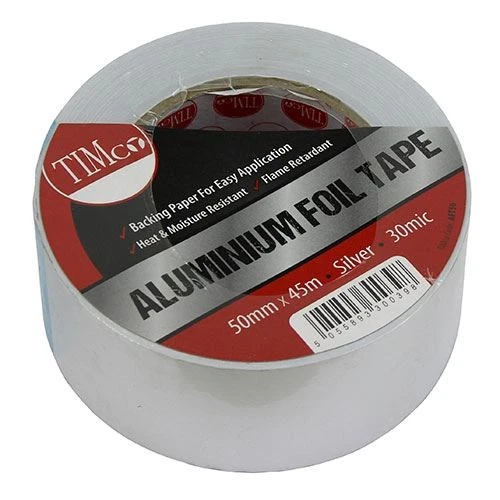 Timco - Pita Aluminium (Saiz 45m x 50mm - 1 Setiap) - Image 1 of 1