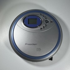 Presidian Portable CD Player 45 Second Anti Shock Vintage Electronics PCD-100